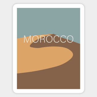 Morocco Sahara Desert Sticker